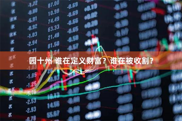 园十州 谁在定义财富？谁在被收割？